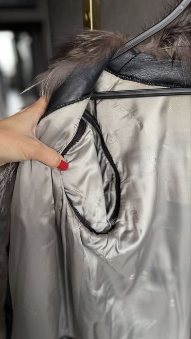 Шуба-трансформер ЧОРНОБУРКА 38р(М)