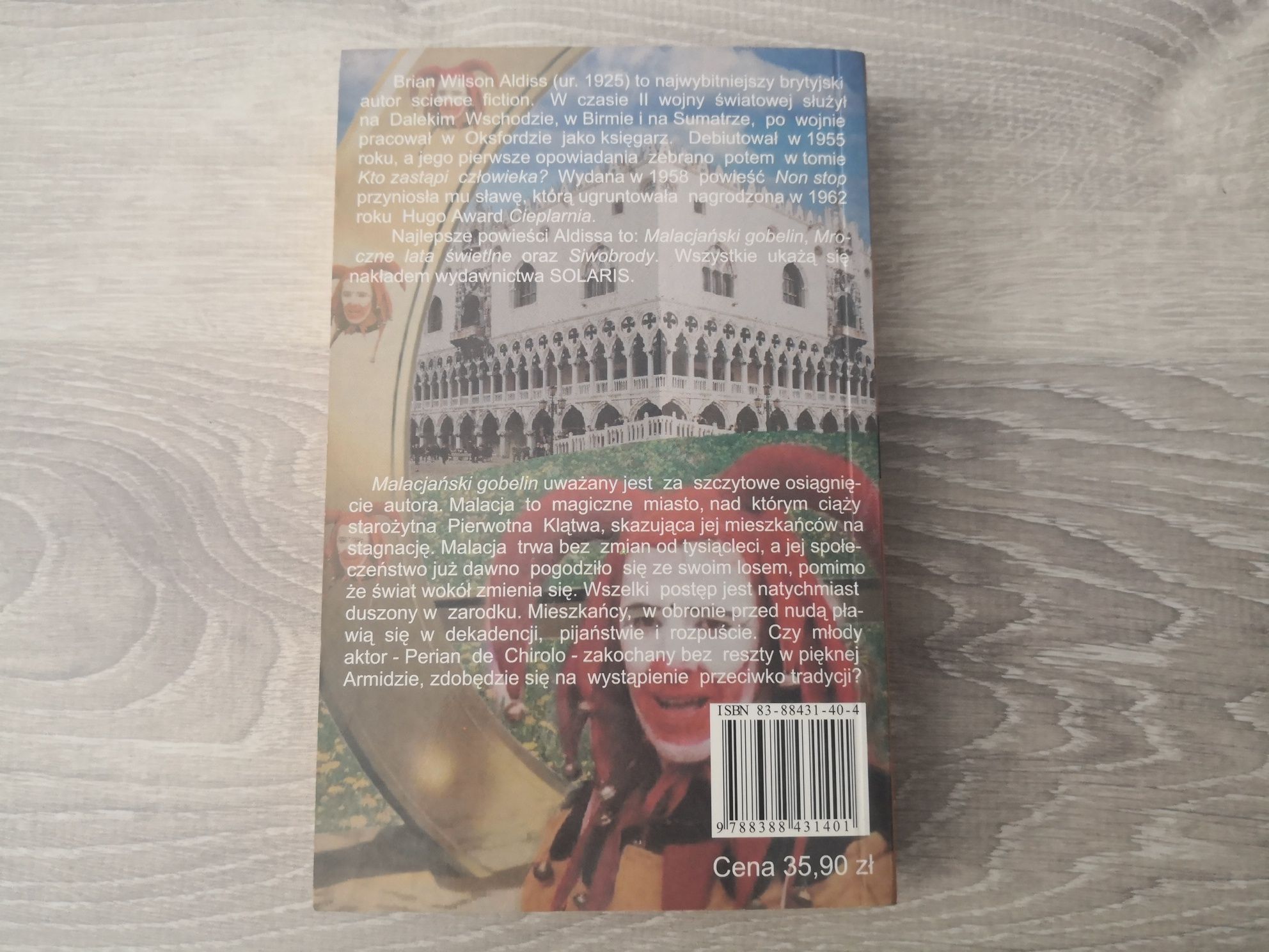 Malacjański gobelin : Brian W. Aldiss (Kanon science fiction)