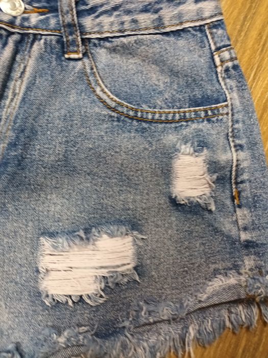 Spodenki jeans XS