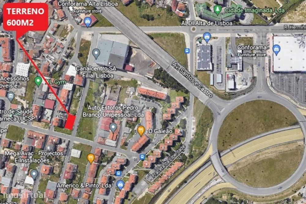 Terreno com 600m2 no Bairro de Angola, Camarate, Loures - Próximo ao E