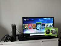 Xbox 360 Fat RGH3 + Kinect + pad + HDD 1TB (170 gier)