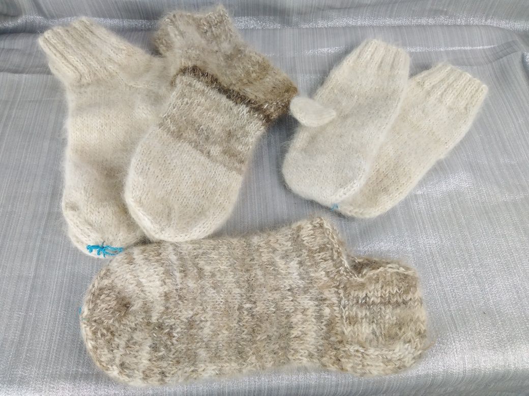 Самые тёплые носки из собачьей шерсти