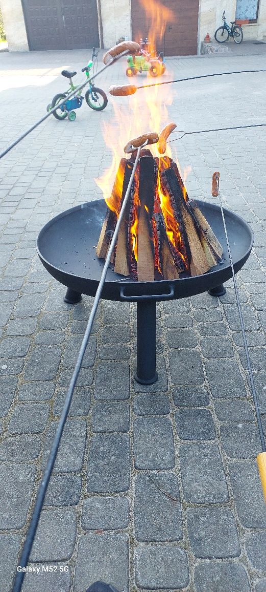 Palenisko ogrodowe średnica 63cm, wzmacniane blachą 8mm