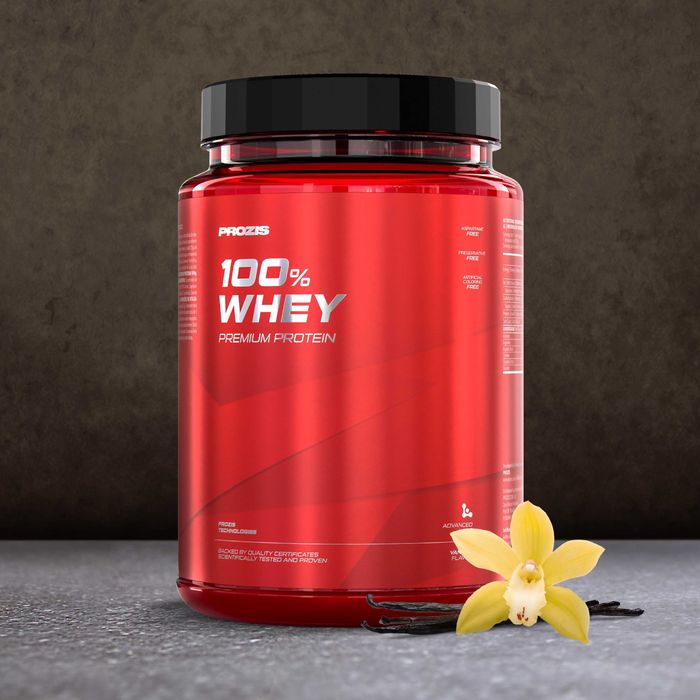 Frascos Proteina Whey vazios para arrumação