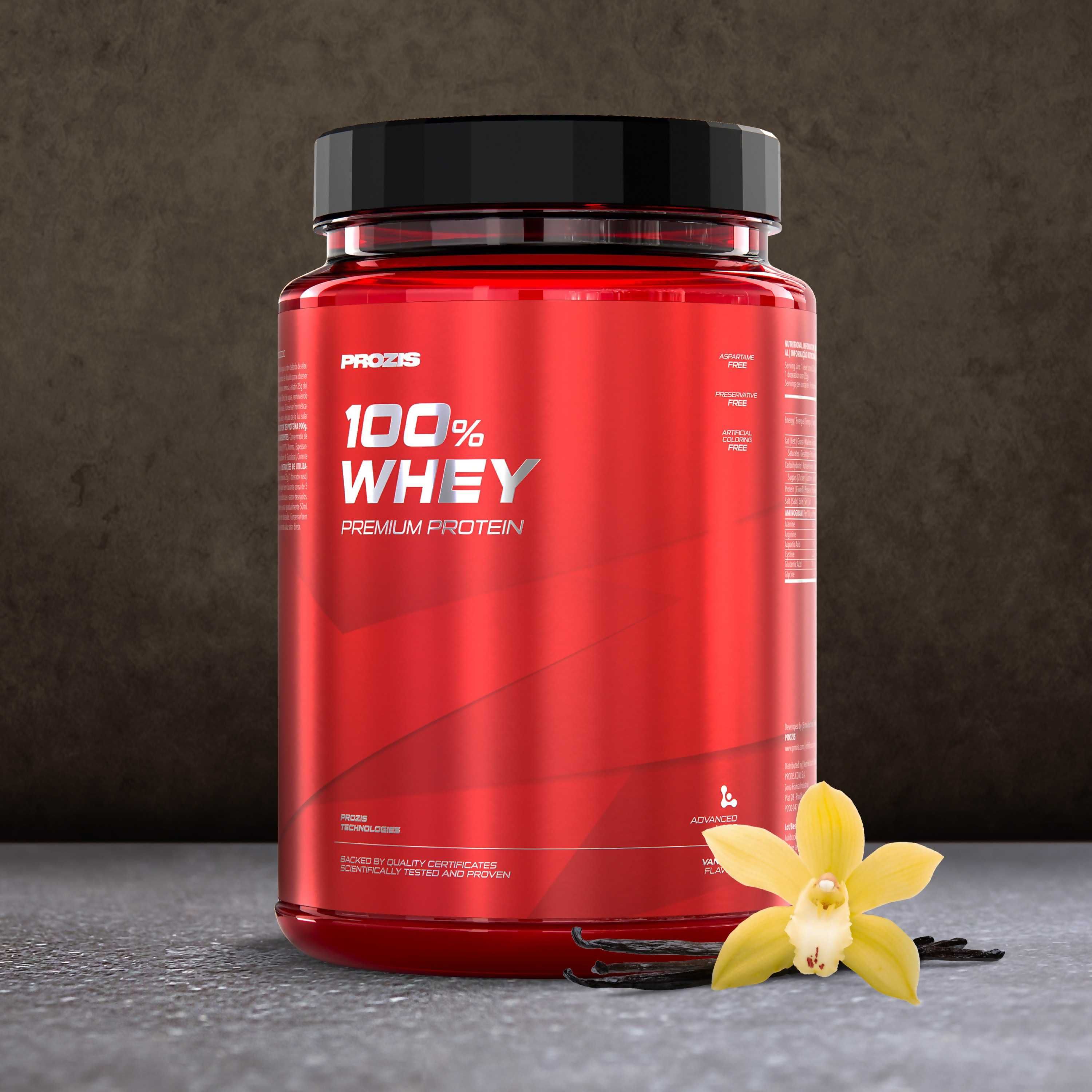 Frascos Proteina Whey vazios para arrumação