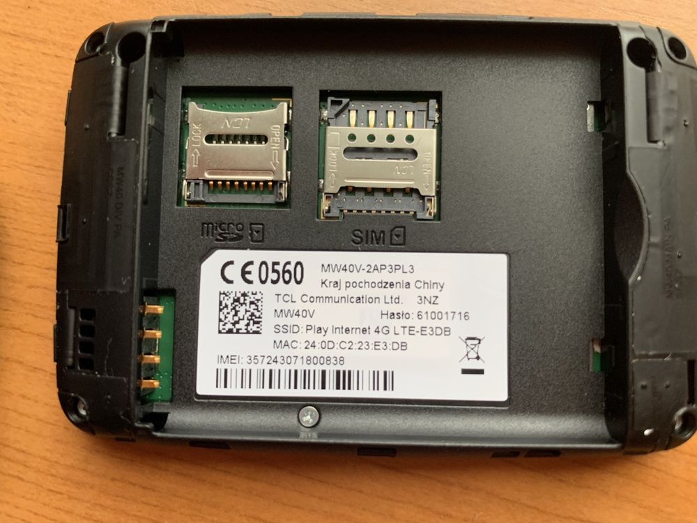 Router Alcatel 4 G LTE - okazja!