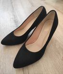 Buty szpilki zamszowe