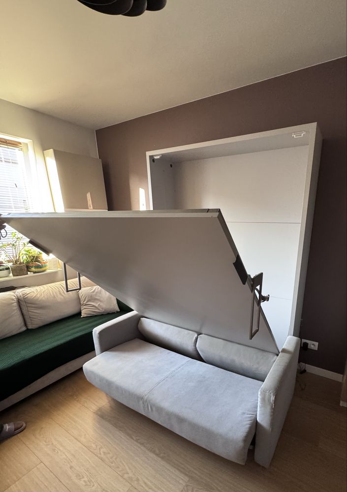 Łóżko rozkładane z sofą firmy Transforms ClickBed
