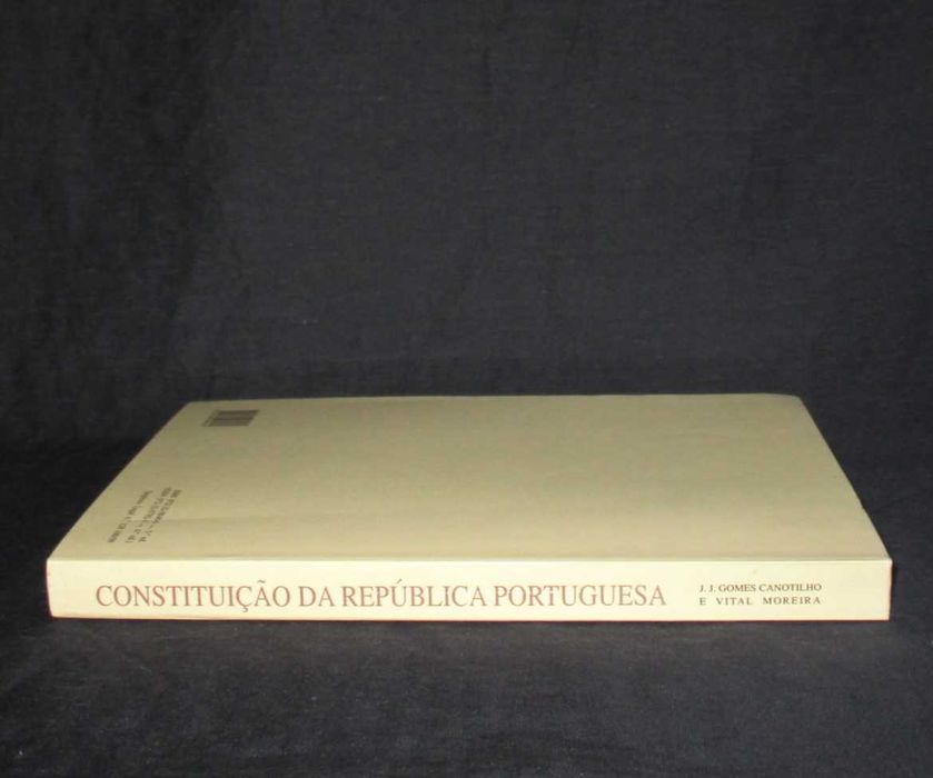 Livro Constituição da República Portuguesa Lei Tribunal Constitucional