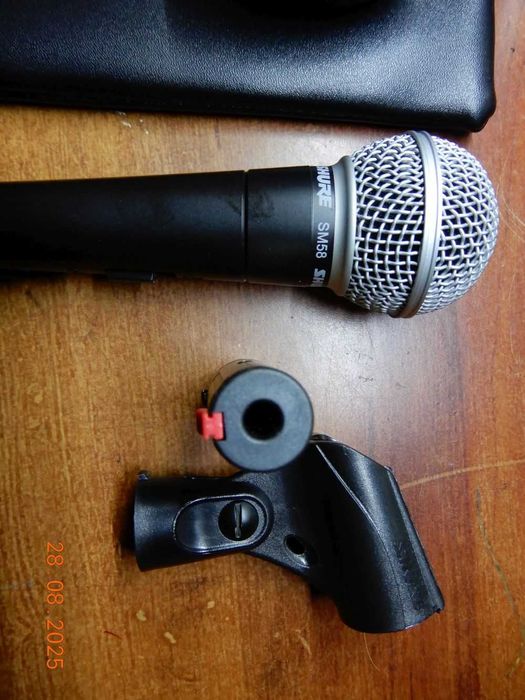 mikrofon Shure SM58 z włącznikiem