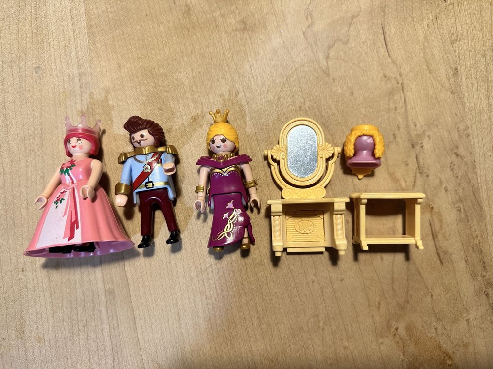 Playmobil ksieżniczka, król i królowa figurki