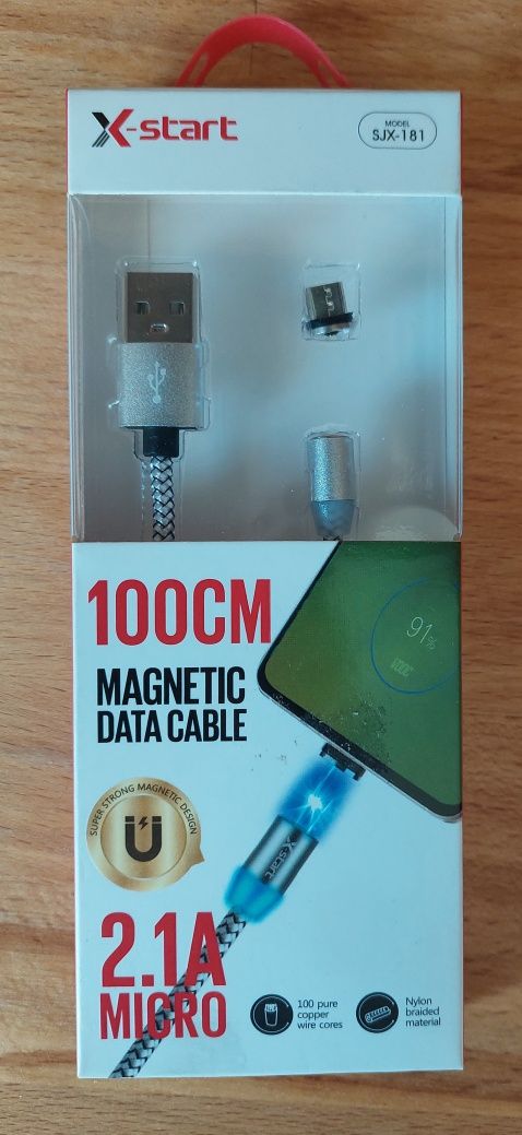 Kabel do ładowarki 2.1A micro