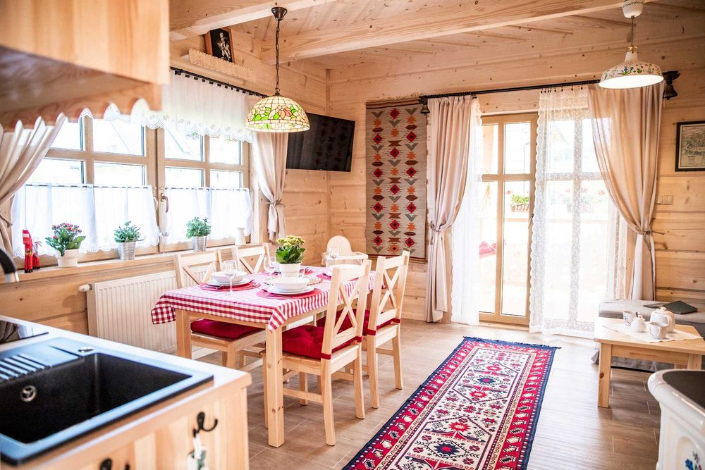 Domek w Górach Tatry Zakopane Poronin Murzasichle nocleg Folkowa Chata