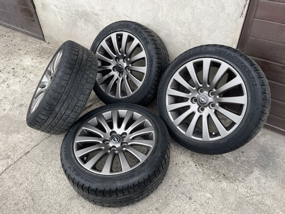 Koła, Felgi 5x120 18” Oryginał Opel Insignia, Zimowe