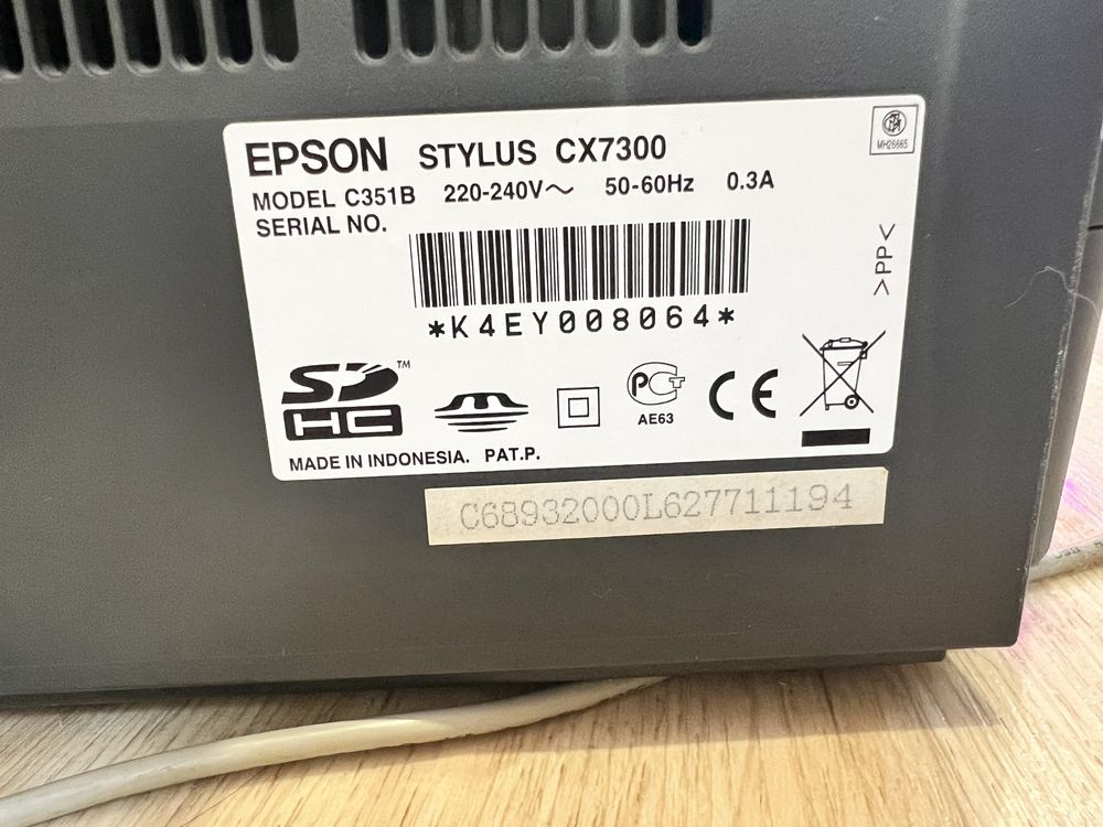 Принтер - сканер  Epson сx7300