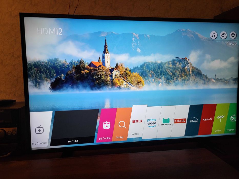 LG 49UH603V 4K 49 cali + pilot (smart TV)