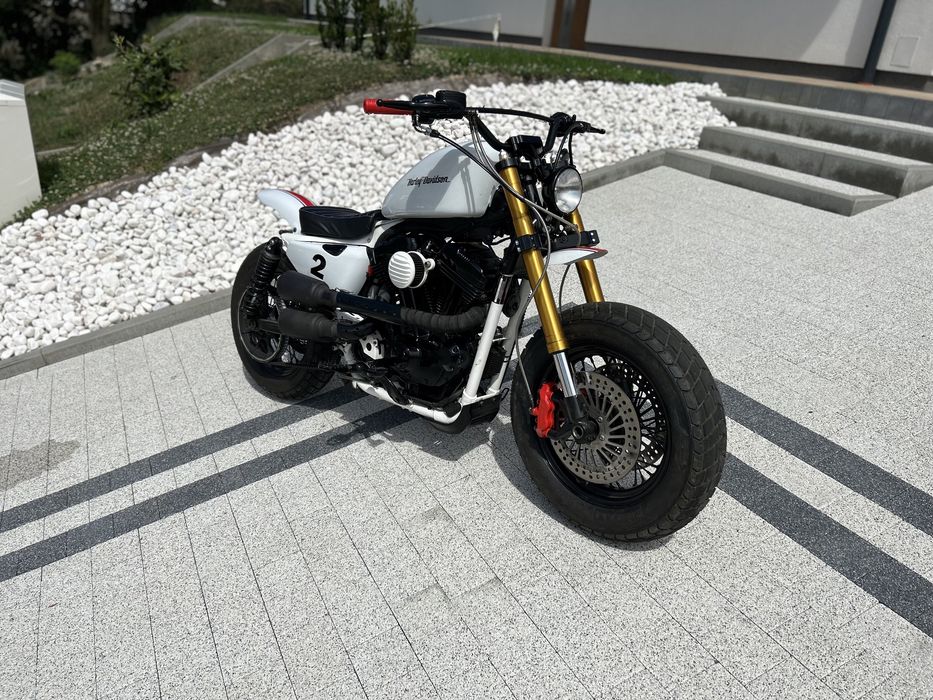 Harley Davidson Sportster 1200 Street Tracker scrambler cafe racer