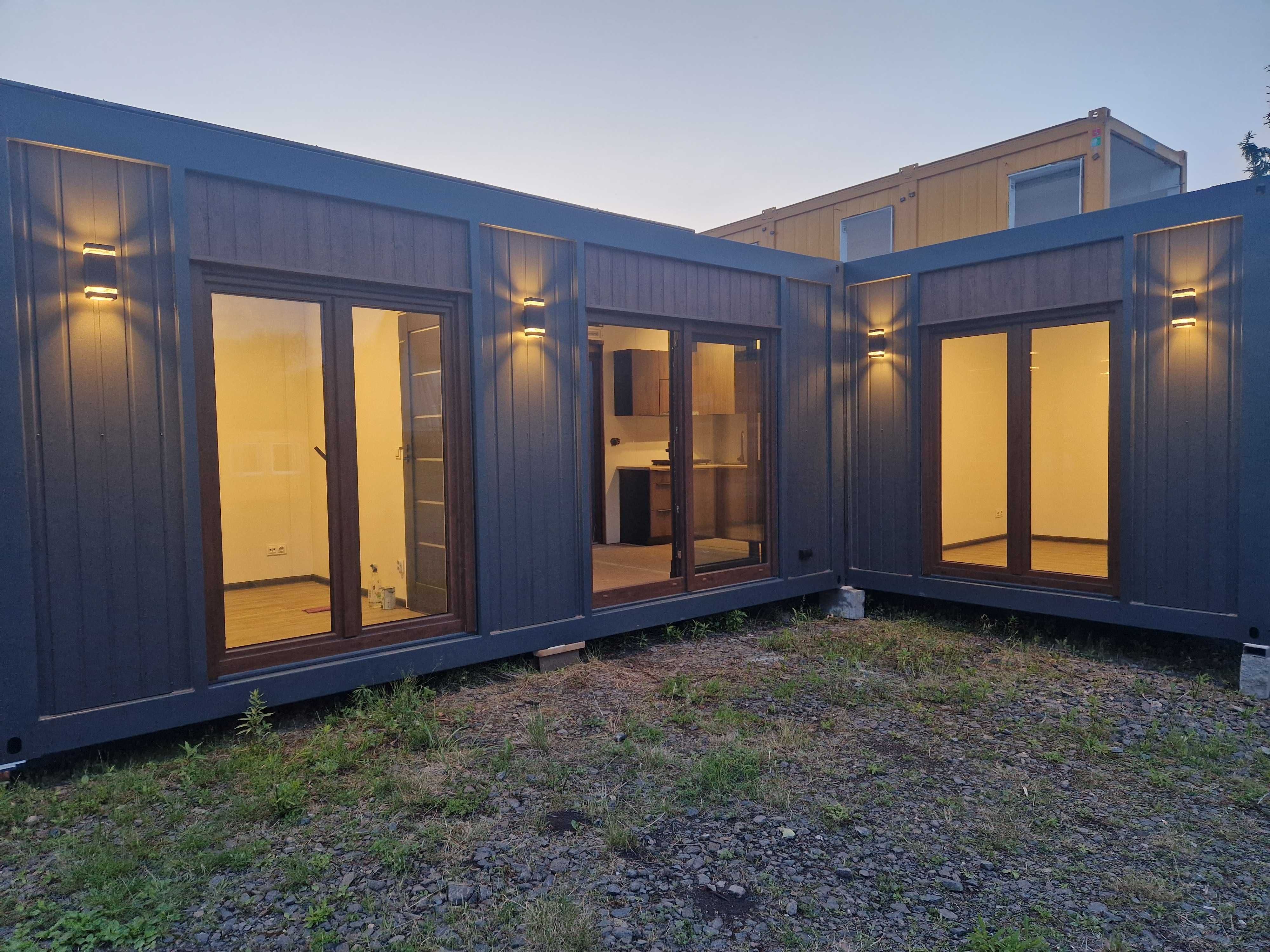 Dom modułowy 36m2 TinyHouse letniskowy kontener 6x3