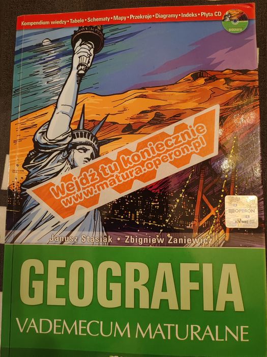 Geografia vademecum maturalne. Zbigniew Zaniewicz. Janusz Stasiak.