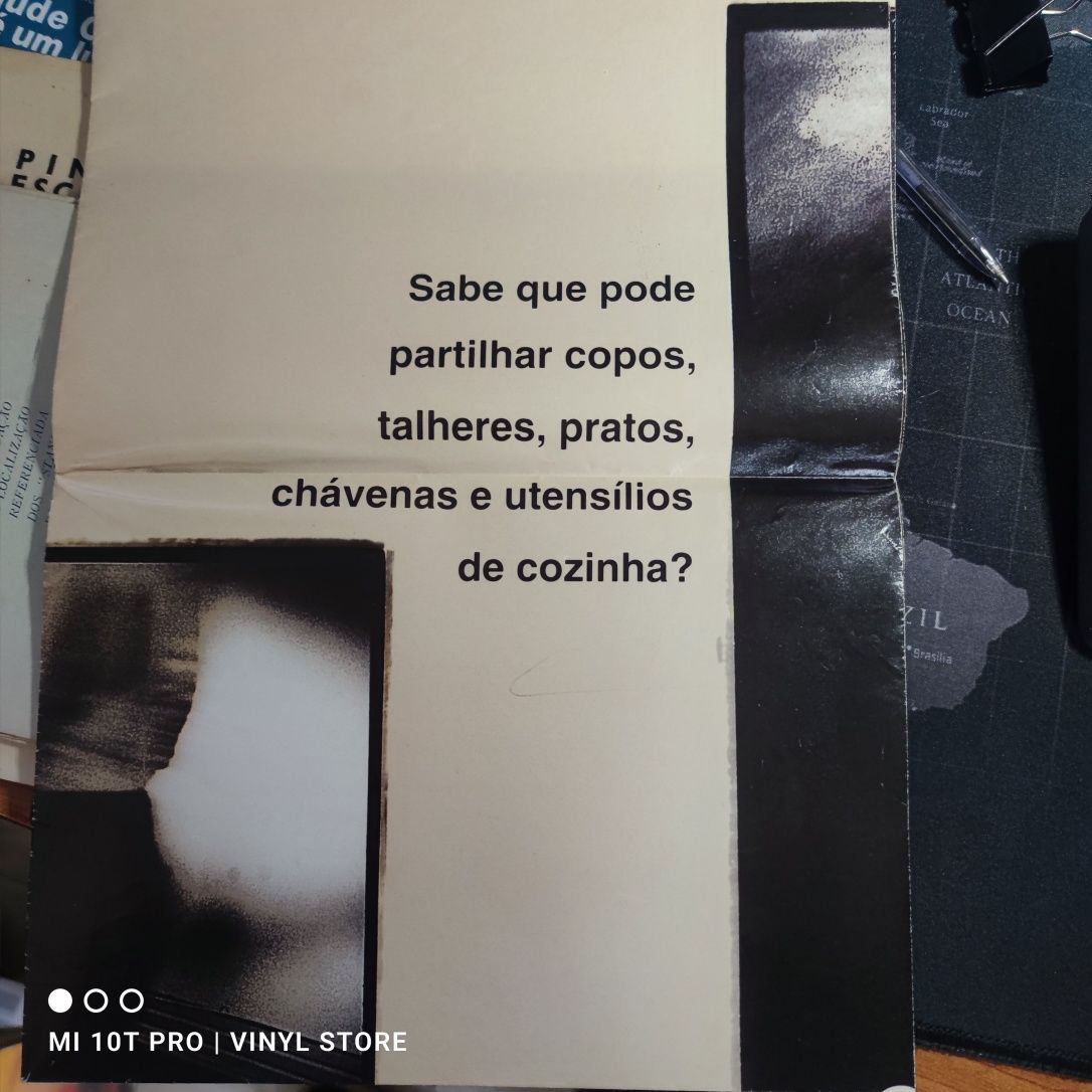 Poster Contra a SIDA e a Solidão - REF: ESCR
