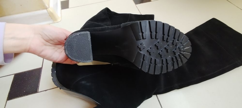 Ботфорди зимові жіночі 38розмір