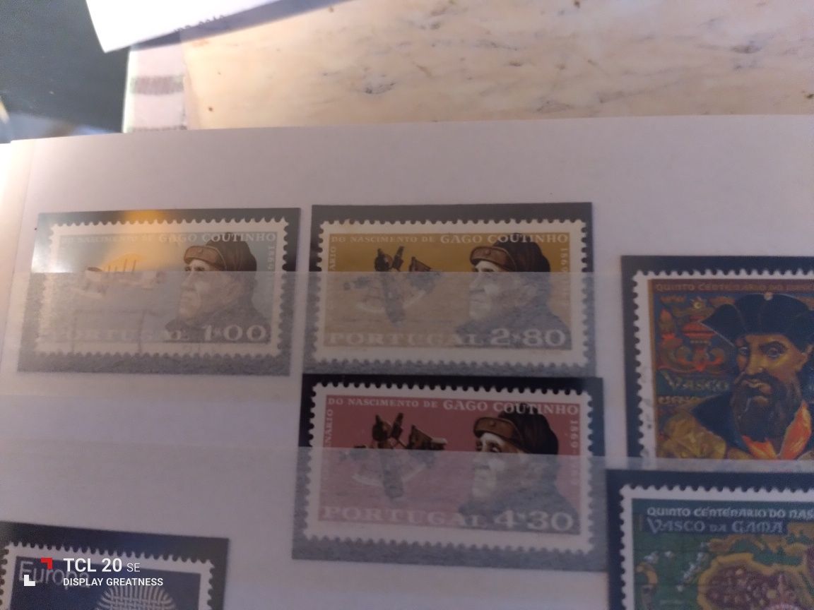 Filatelia -selos de Portugal