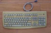 Klawiatura przewodowa Logitech PS/2