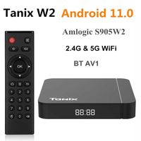 Акція! Смарт приставка Tanix W2 2-4/16-32 ГБ Android 11 ТВ бокс X96 av