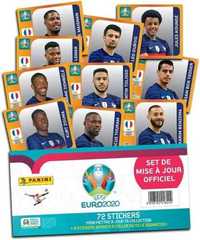 UPDATE SET-72 Cromos + 8 cromos EXTRA EURO 2020 Tournament Edition