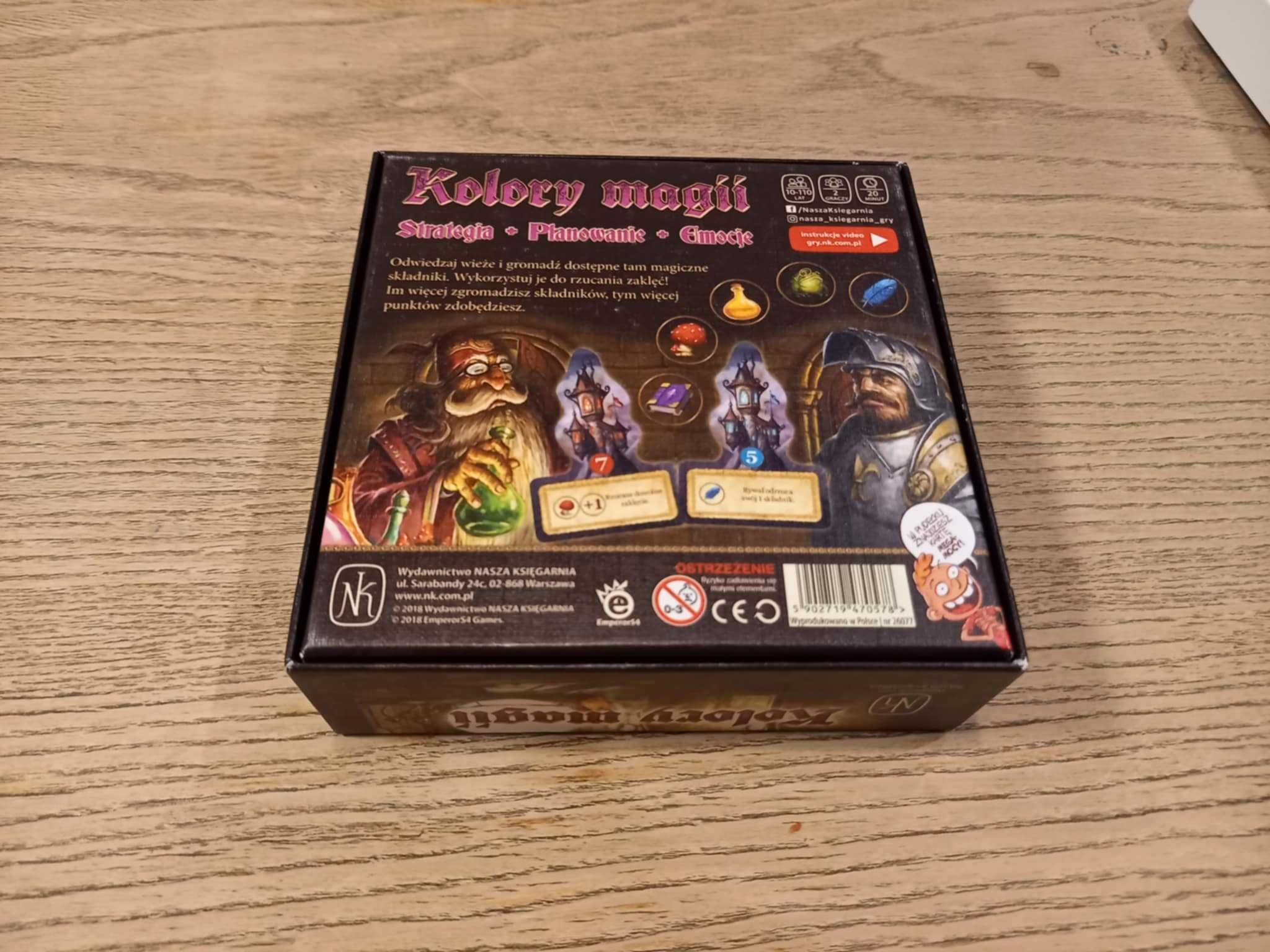 Kolory Magii gra planszowa