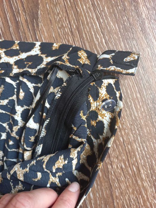 Юбка, міді, плісіровка