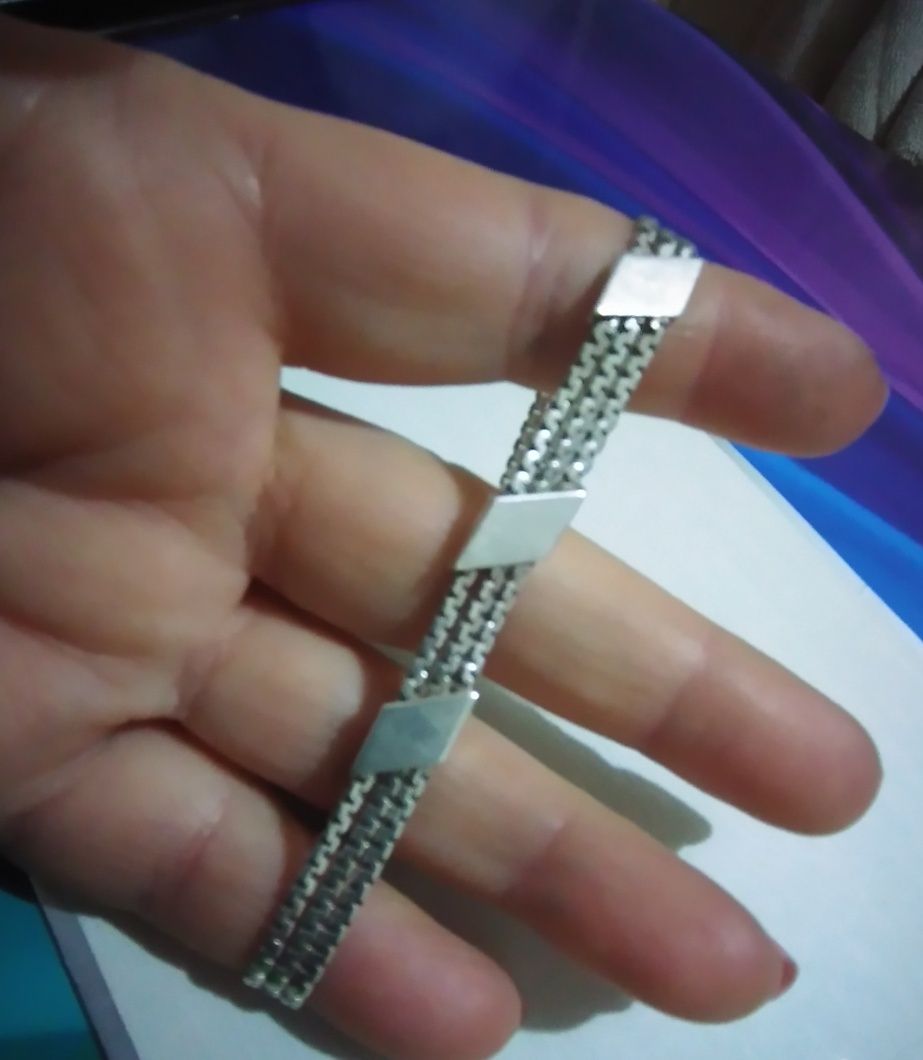 Pulseira em prata