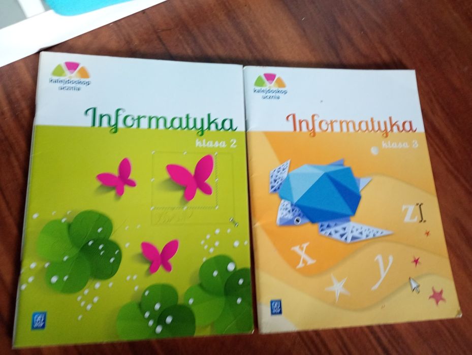 Zeszyt ćwiczeń do informatyki informatyka klasa 2 klasa 3 2 sztuki