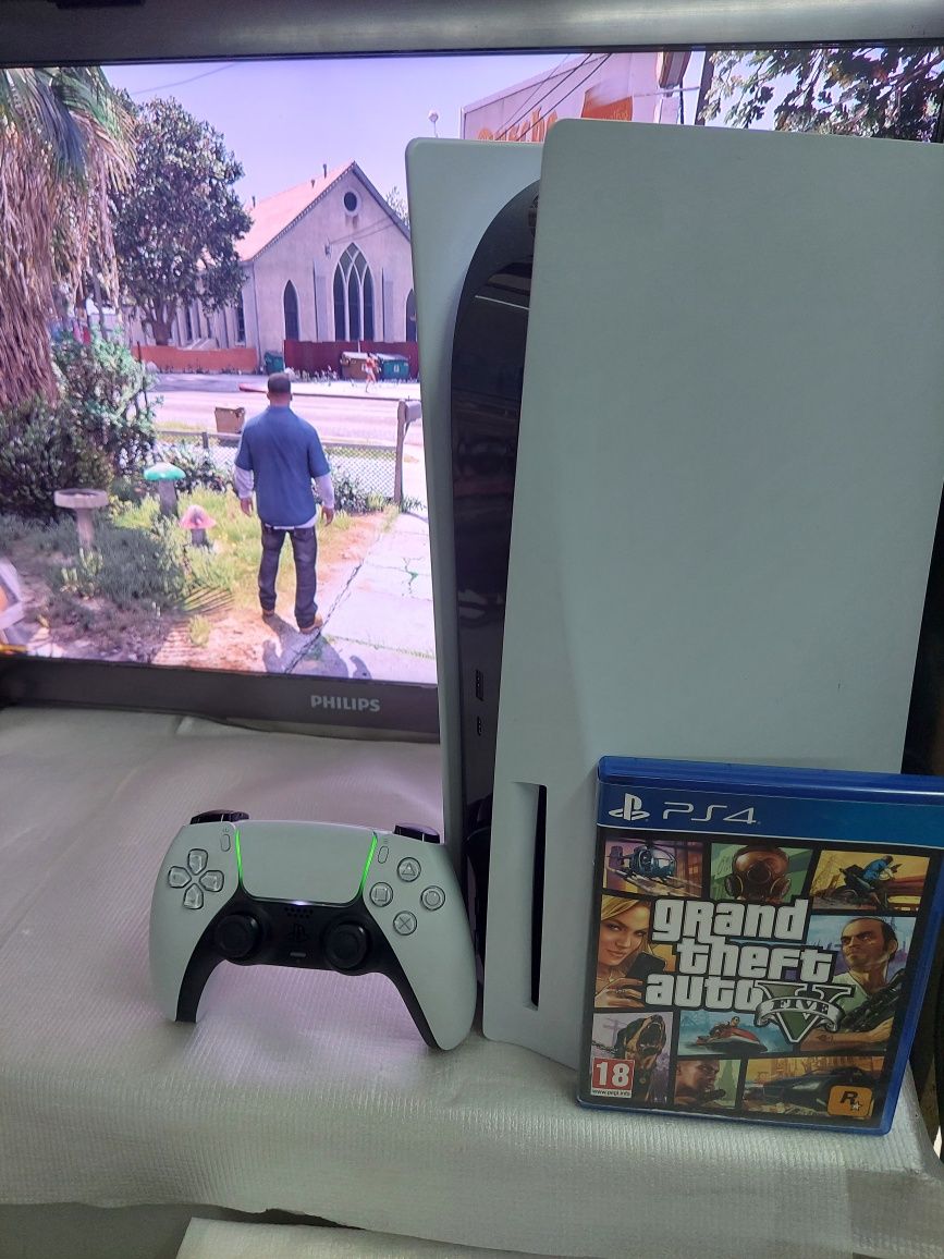 Playstation 5 +GTA5 PS5 с дисководом