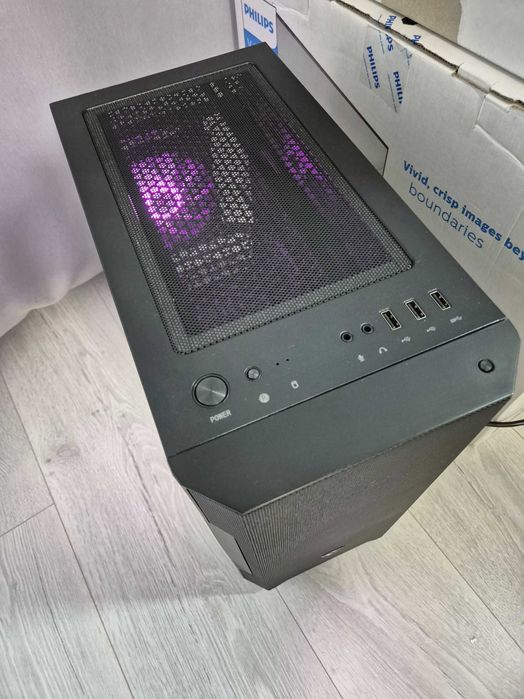 ATX корпус MSI ARGB (4x120mm FAN) з класним продувом