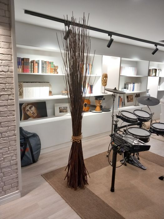 Peça decorativa de madeira