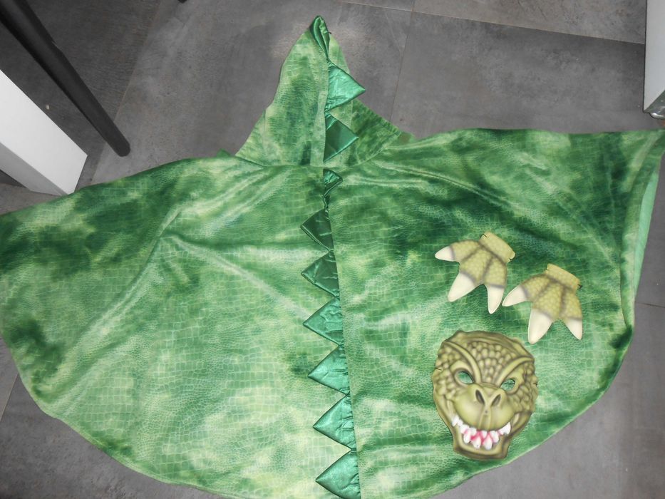 Strój karnawałowy Przebranie Smok Dinozaur