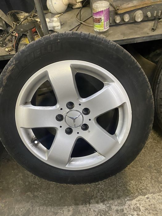 Диски мерседес, 16, летние шины, вито, мерседес 124