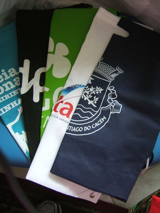 Sacos de desporto publicidade