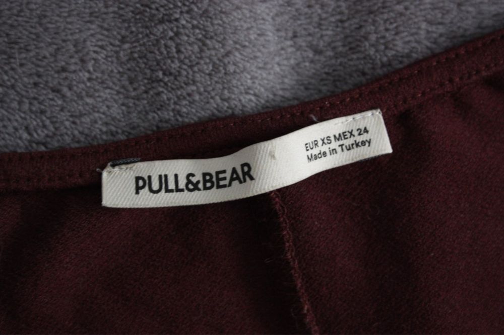 Сукня червого-коричневого кольору pull&bear