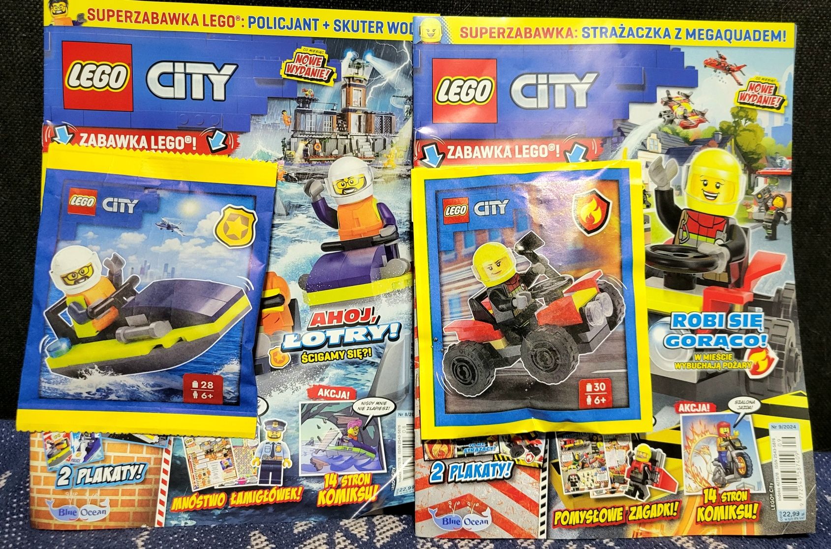 Zestaw nowych klocków LEGO