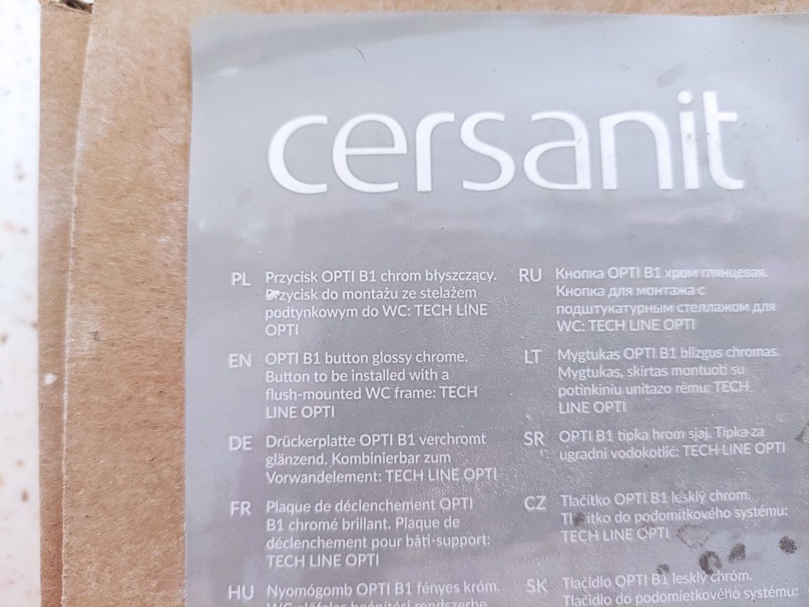 Cersanit przycisk do geberitu spłuczki WC stelaż geberit