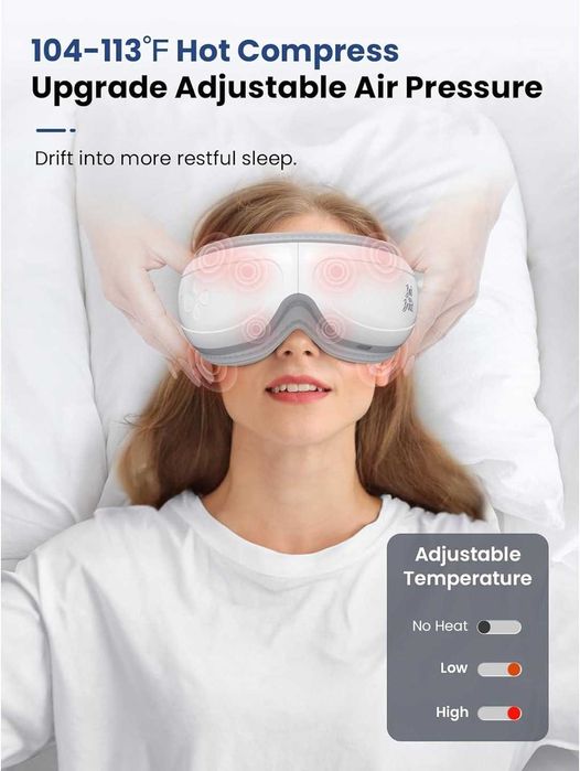 Bob and Brad EyeOasis 2 urządzenie do masażu oczu z ciepłem