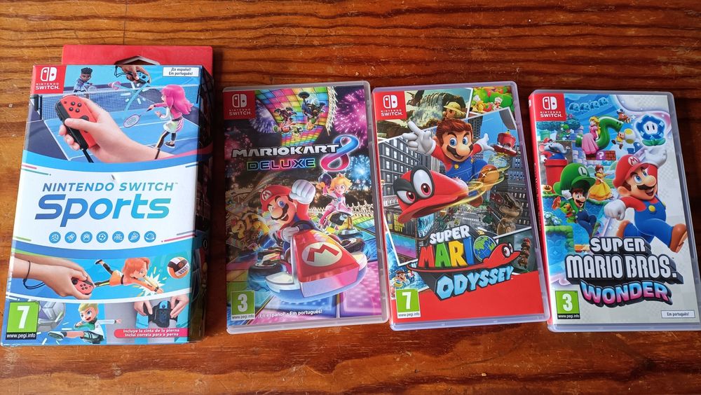 Nintendo Switch OLED + Jogos