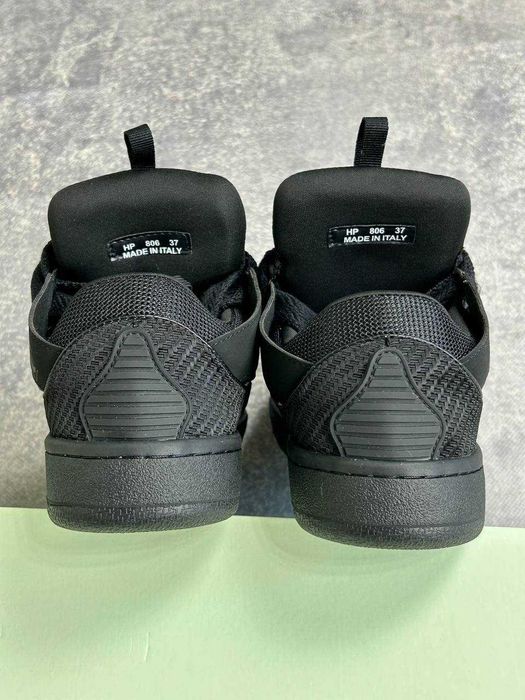 Кеди Lanvin Curb кеды ланвин кросівки ланвін Sneakers чорні 37 39 42