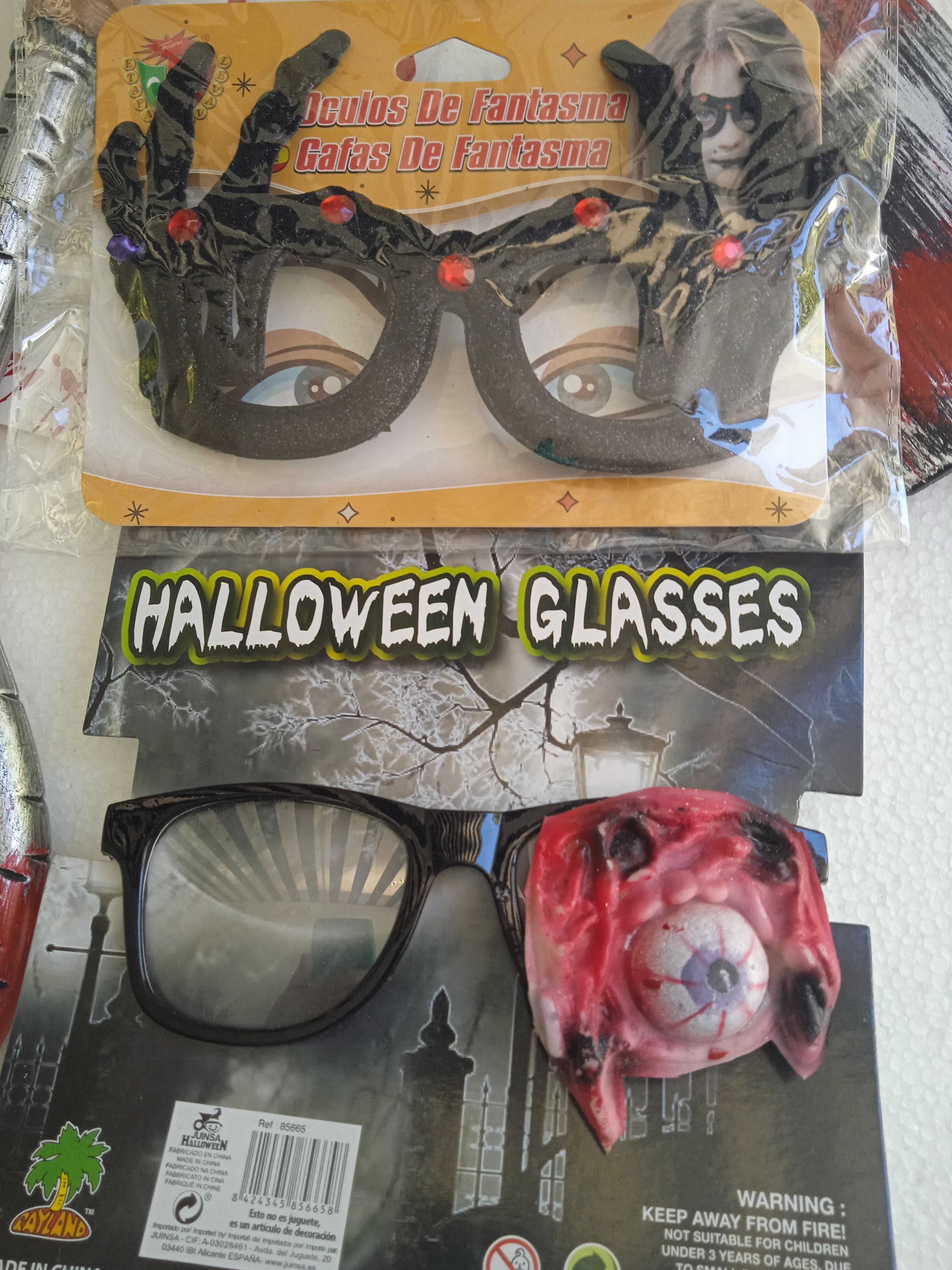 Halloween lote 4 peças
