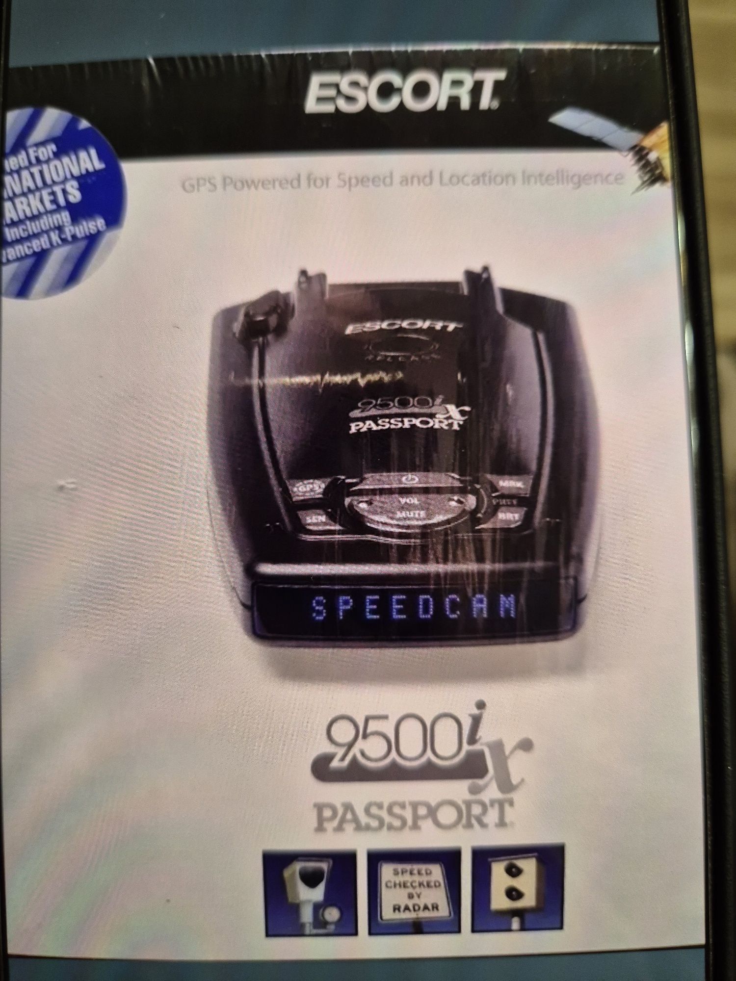 Радар детектор escort passport 9500ix