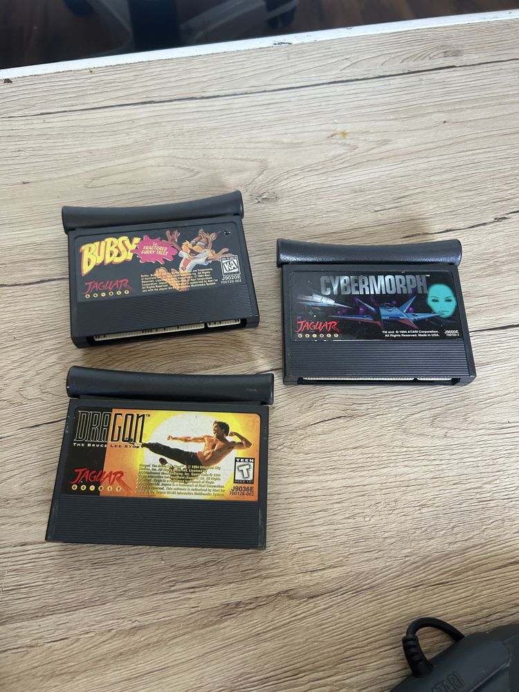 Kosola Atari Jaguar plus 3 gry