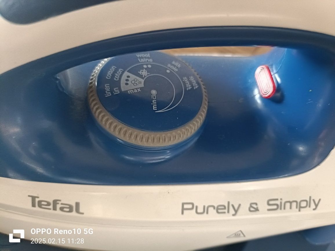 Żelazko Tefal ze stacją parową
