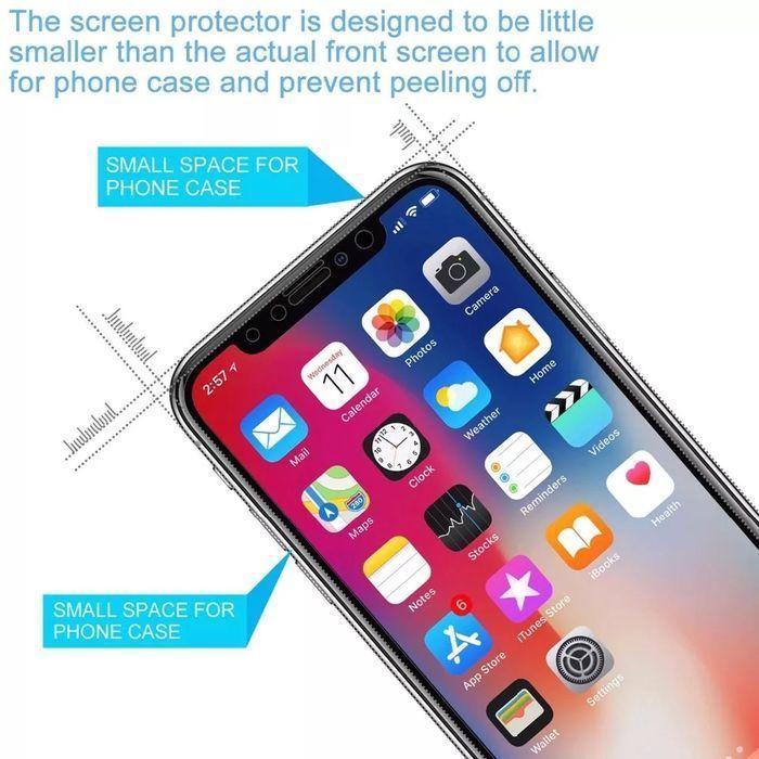 Pelicula Vidro Temperado Privacidade P/ iPhone 11 / 12 / XR / 7 / 8